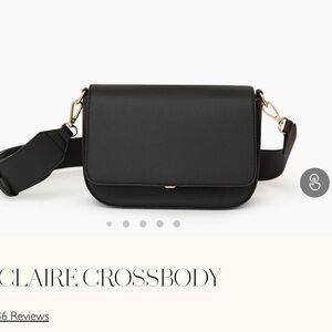 Samara Claire Black Crossbody Bag
